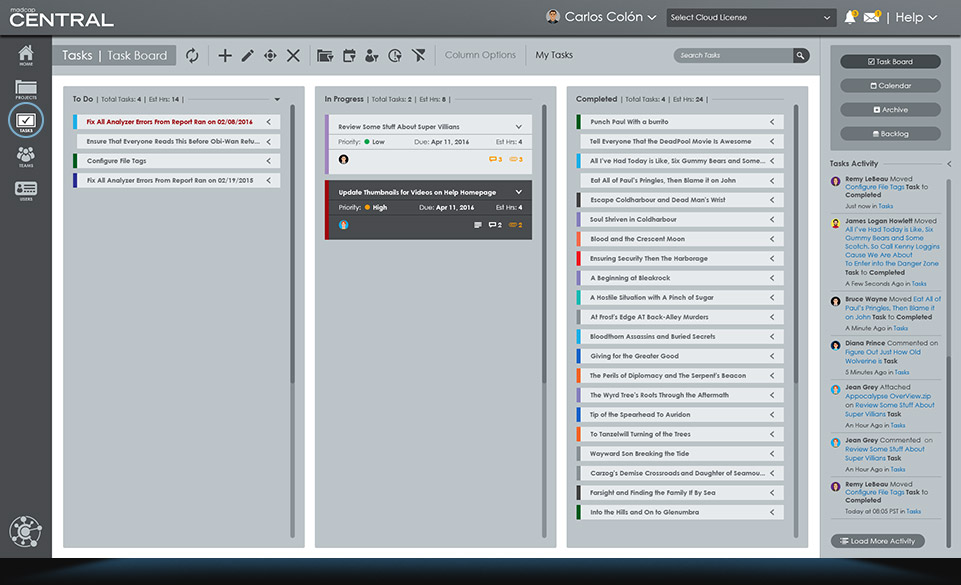 Cloudbased Content Management for Technical Documentation Meet
