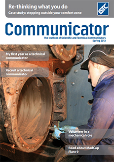 Communicator Spring 2013 cover