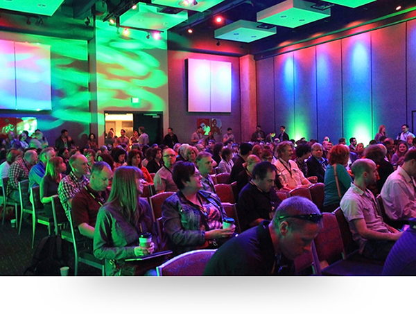 Comedian Wayne Cotter captivated a full-house