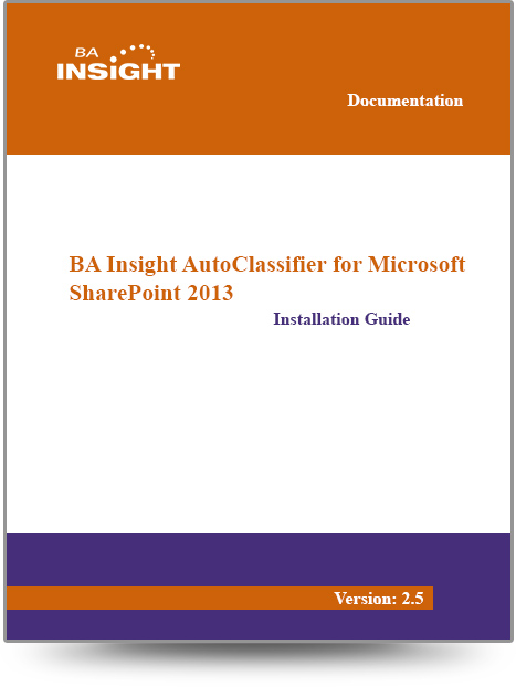 PDF Installation Guide Cover Page