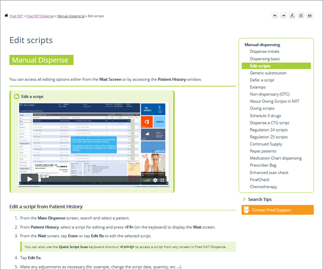 Fred IT learning pathways Screenshot