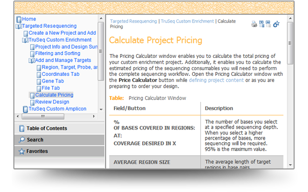 WebHelp Output Screenshot