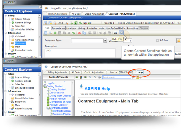 CSH Link in Aspire
