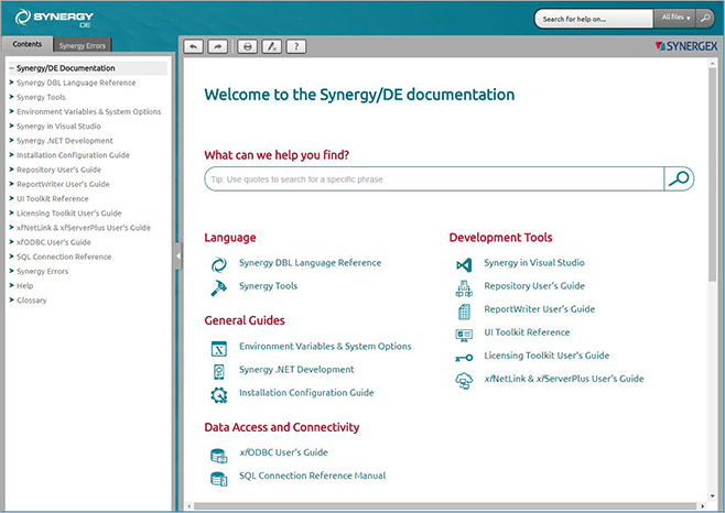 Screenshot of Sample Page with Enhanced User Interface for Streamlined Navigation