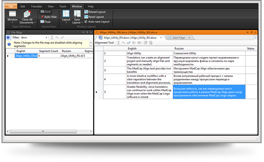 Translation & Localization Software Meet MadCap Lingo