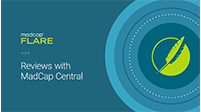 Reviews with MadCap Central