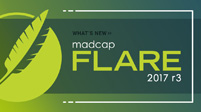 What's New in MadCap Flare 2017