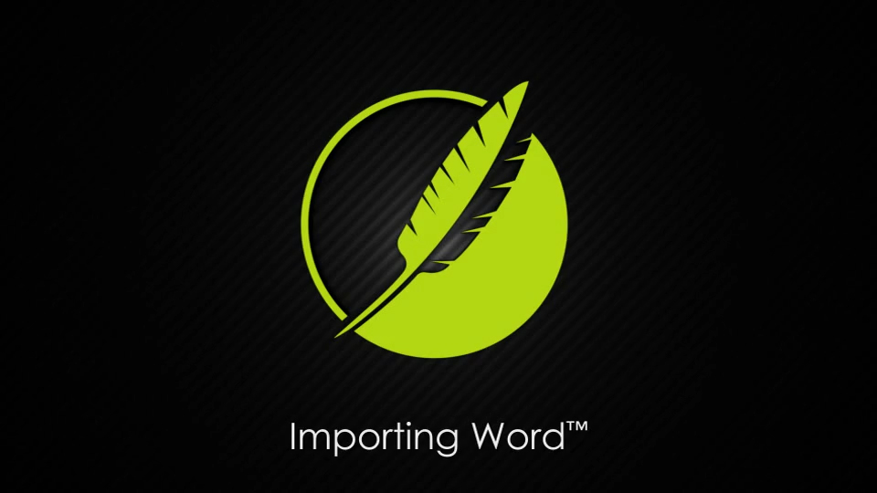 Importing Word