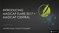 Introducing MadCap Flare 2017 + MadCap Central