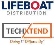 TechXtend and Lifeboat Distribution logos