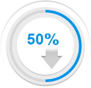 Reduced 50%