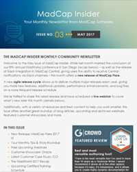 May 2017 MadCap Insider